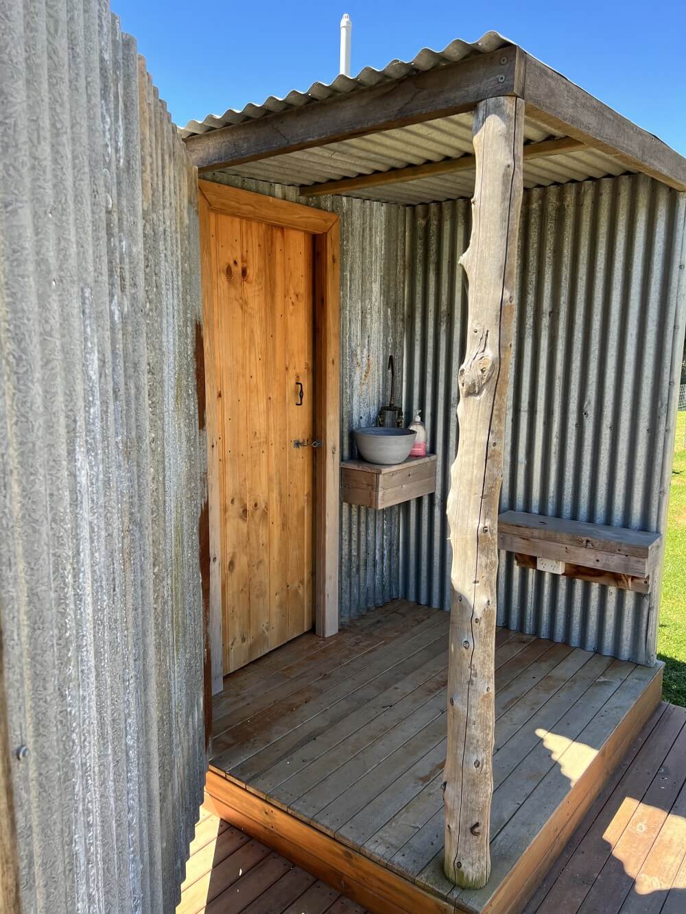 Open Air Bush Shower-gallery-2