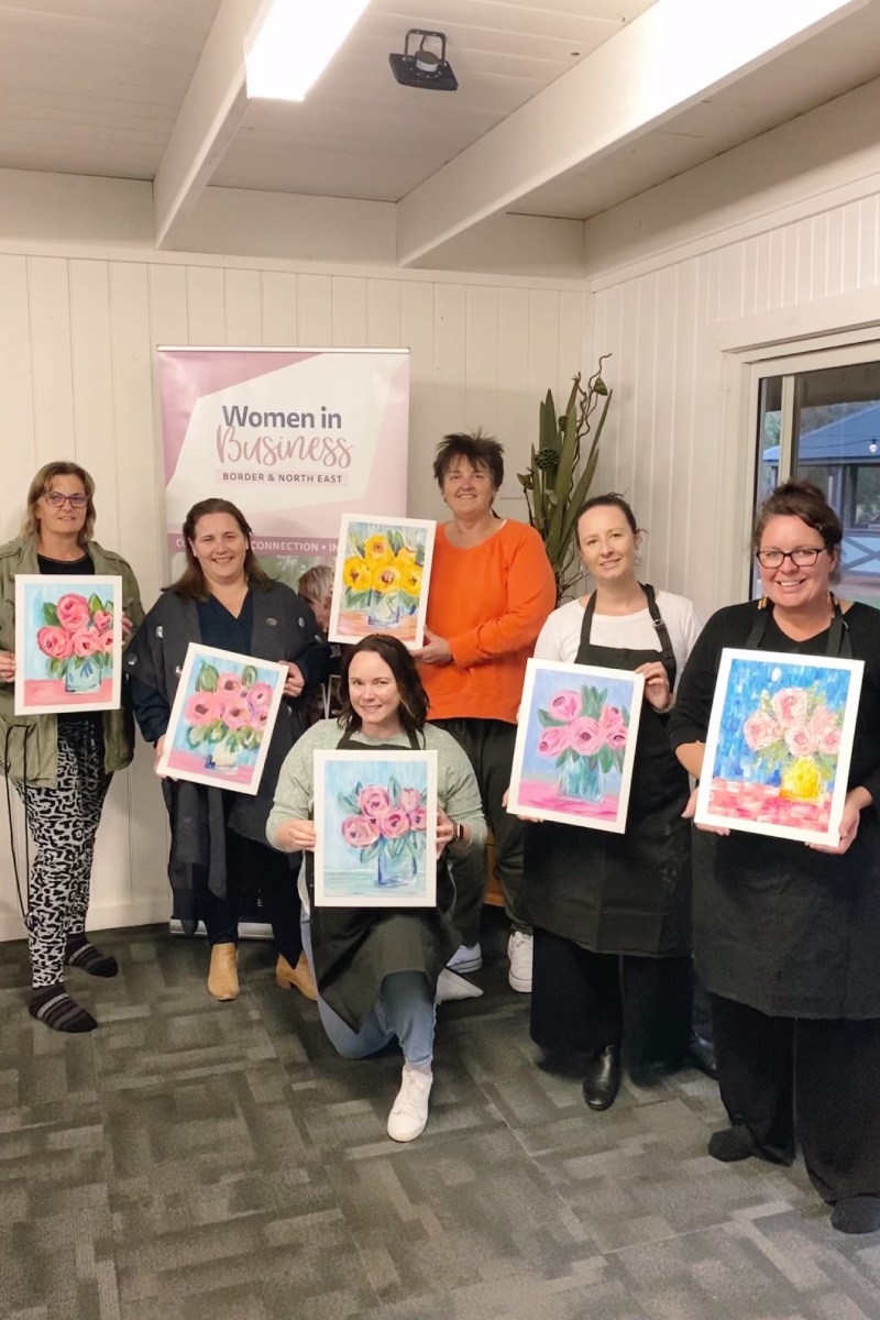 paint and sip event